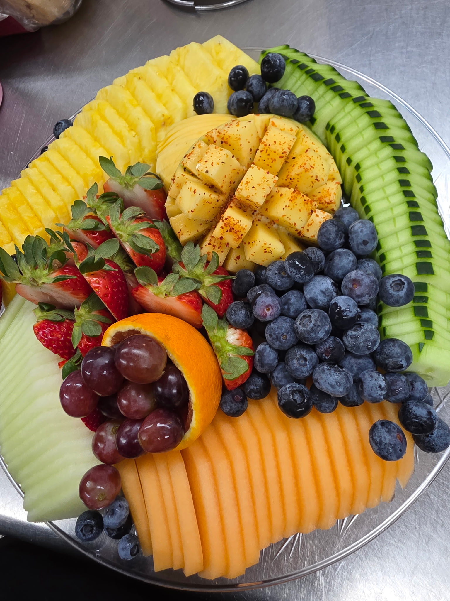 Fresh fruit catering platter