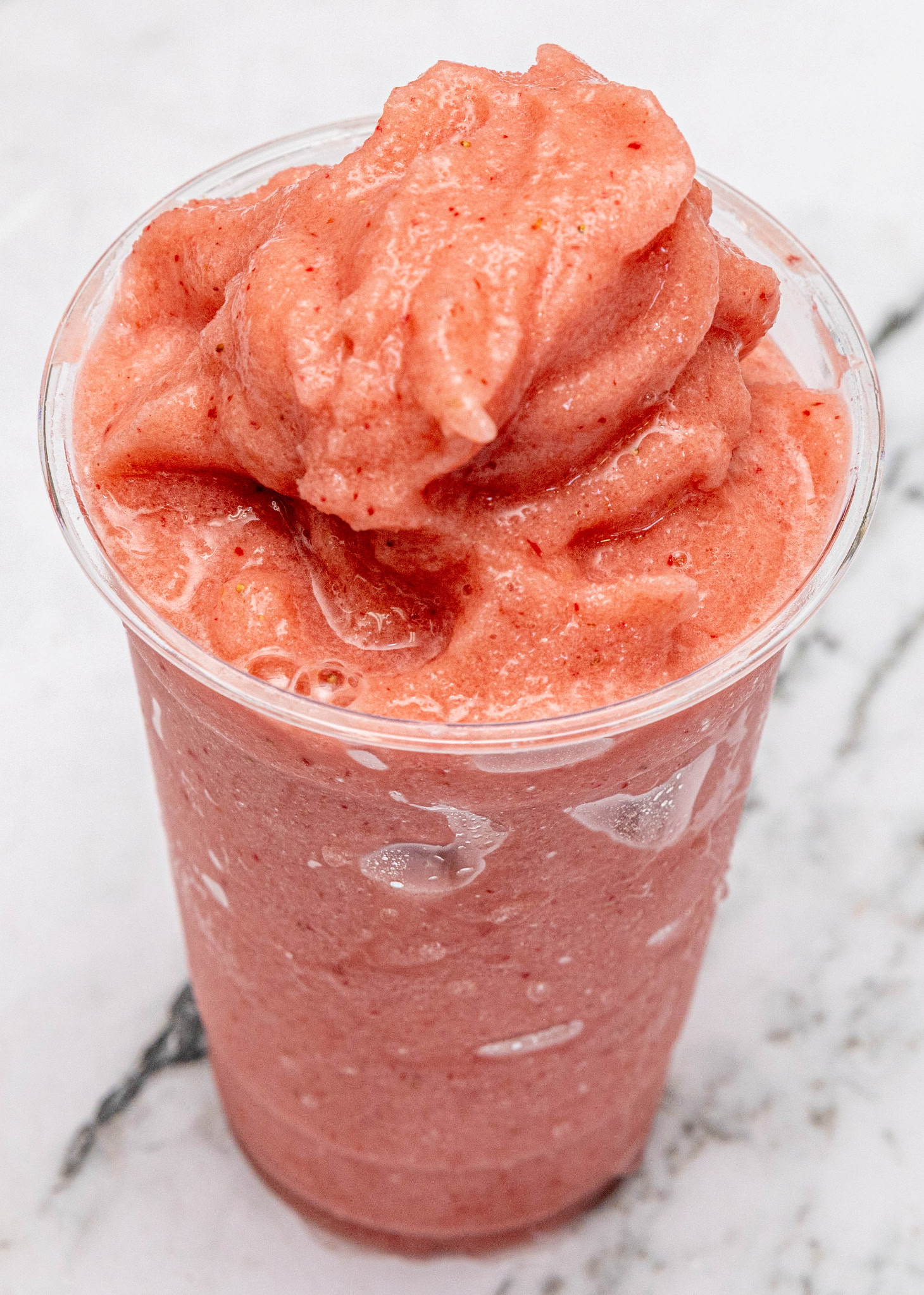 Fresh strawberry smoothie