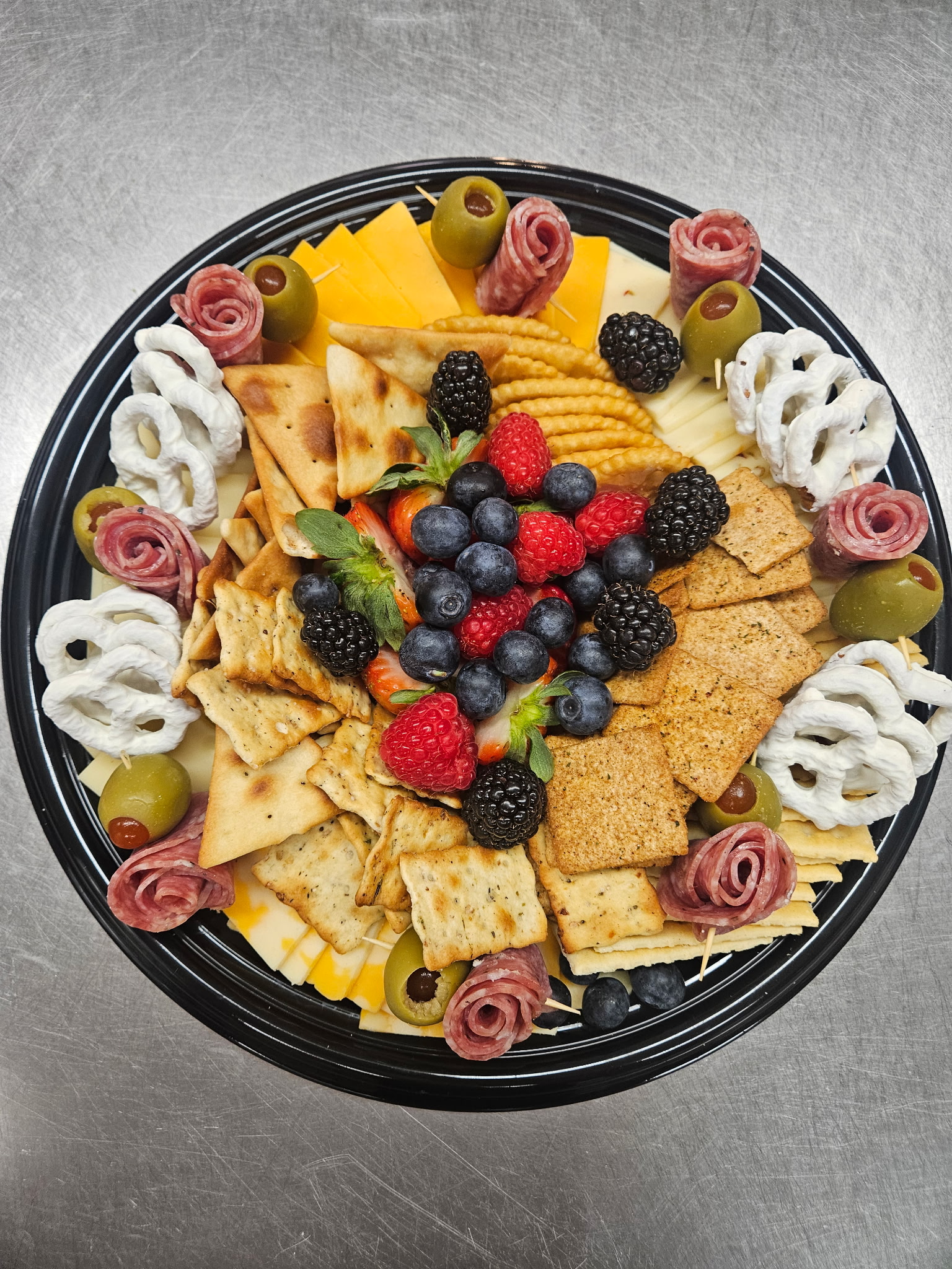 Charcuterie and fruit platter for events